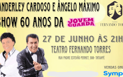 WANDERLEY CARDOSO E ANGELO MÁXIMO NO SHOW60 ANOS